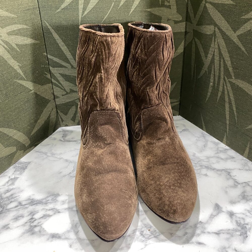 Apostrophe Real Suede Boots~7M